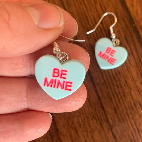 🧡3 for$23💜NWT🧡Heart Candy Earrings- Perfect for Valentine’s Day! - Picture 3 of 4